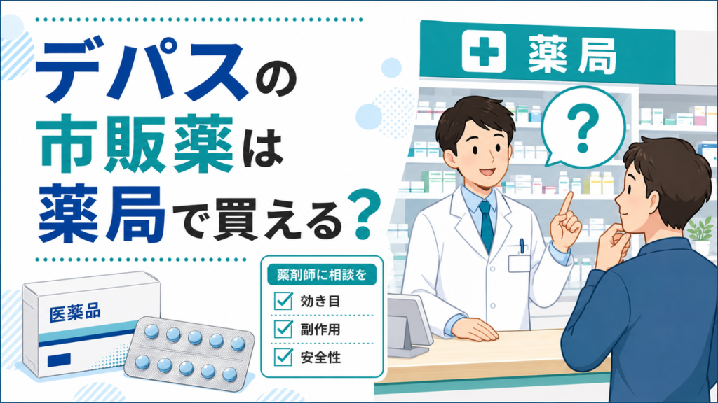 デパスの市販薬は薬局で買える?